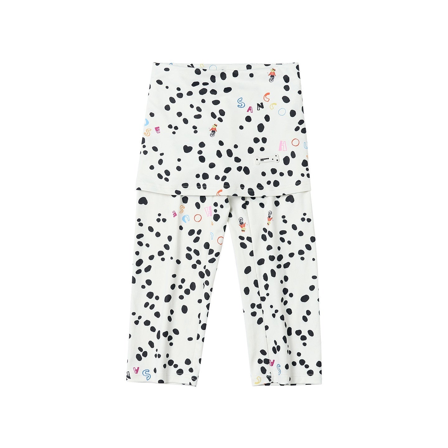 sancco_house_Polka_Dot_Print_Stretch_Yoga_Cycling_Women&