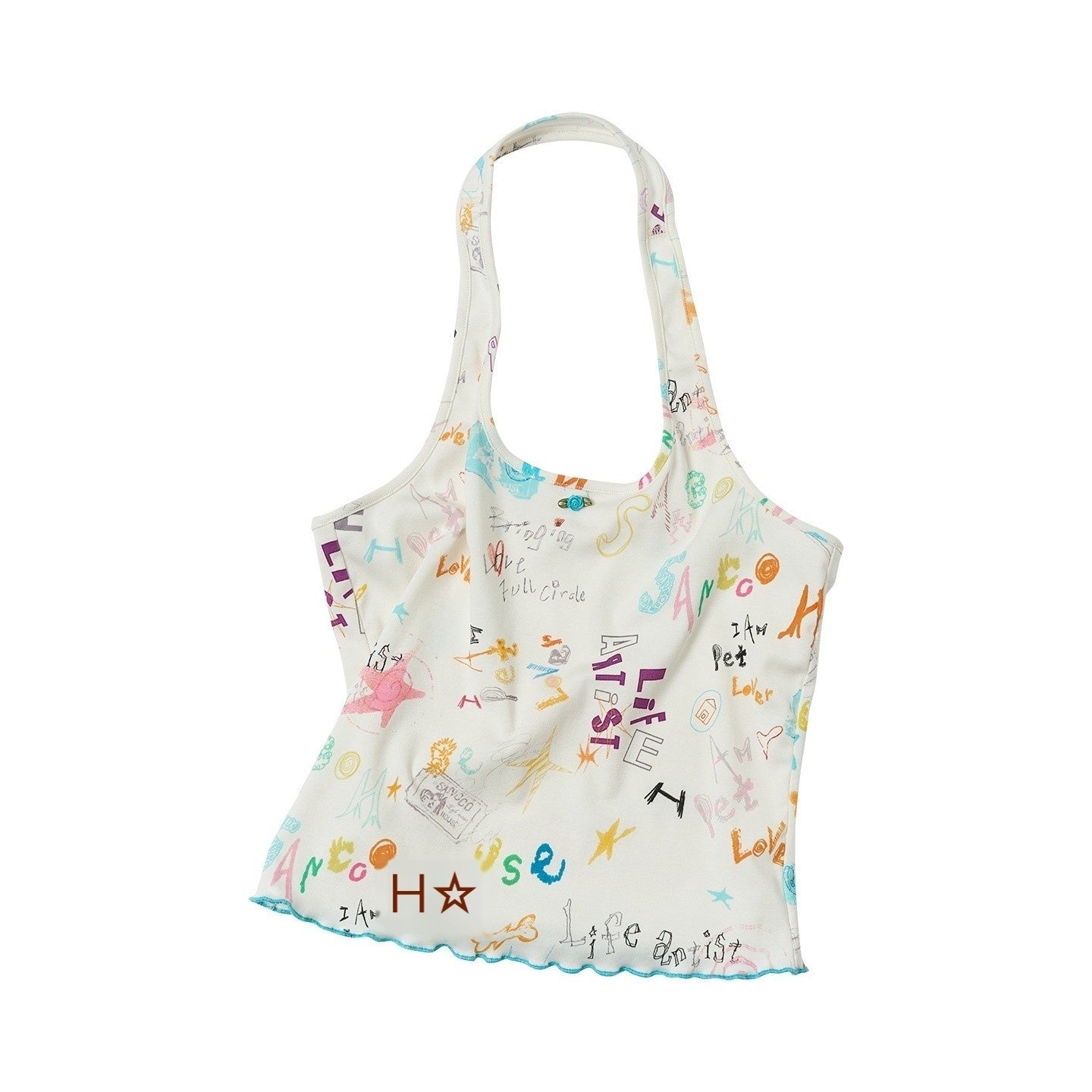 sancco_house_Printed_Wavy_Cardigan_Tank_Slim_Women&