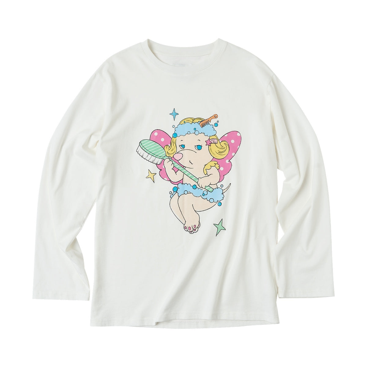 sancco_house_Puff_Print_Round_Neck_Cotton_Spandex_Women&