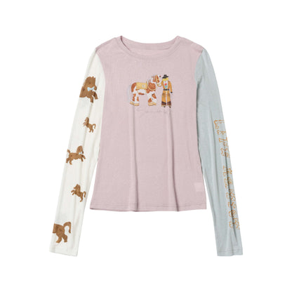 sancco_house_Puppy_Illustration_Print_Colorblock_Women&