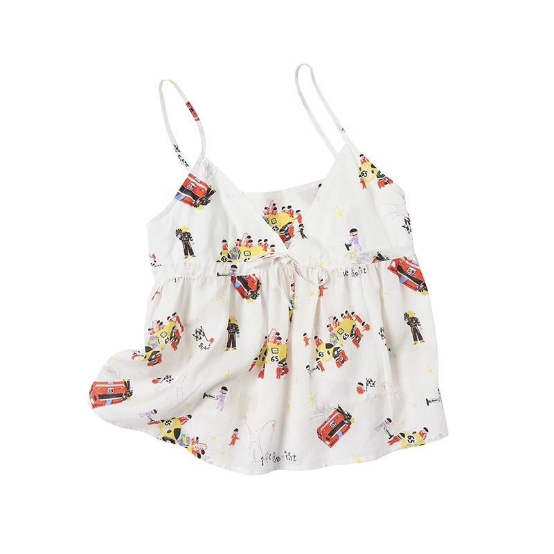sancco_house_Racing_Devil_Puppy_Print_Camisole_Mini_Women&