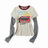 sancco_house_Racing_Puppy_Print_Faux_Two_Piece_Women&