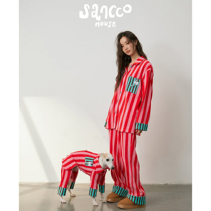 sancco_house_Raised_Paw_Puppy_Patchwork_Striped_Women&
