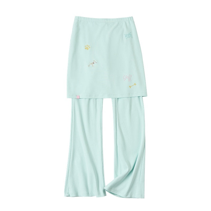 sancco_house_Solid_Embroidered_Layered_Look_Cotton_Women&