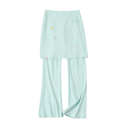 sancco_house_Solid_Embroidered_Layered_Look_Cotton_Women&