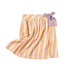 sancco_house_Striped_Print_Colorblock_Double_Layer_Wrap_Tie_Bow_Women&