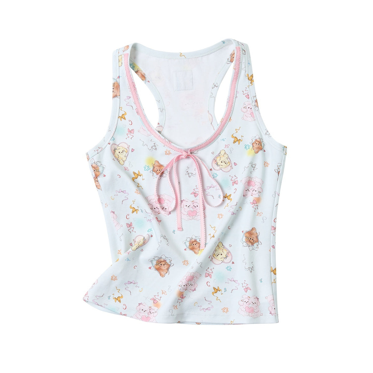 sancco_house_Sweet_Puppy_Vintage_Print_Lyocell_Cotton_Women&