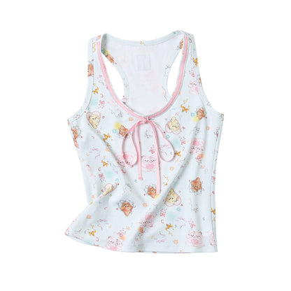 sancco_house_Sweet_Puppy_Vintage_Print_Lyocell_Cotton_Women&