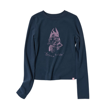 sancco_house_Vintage_Cat_Portrait_Print_Fleece_Women&