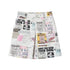 sancco_house_Vintage_Dog_Newspaper_Print_Double_Belt_Loop_A_Line_Women&