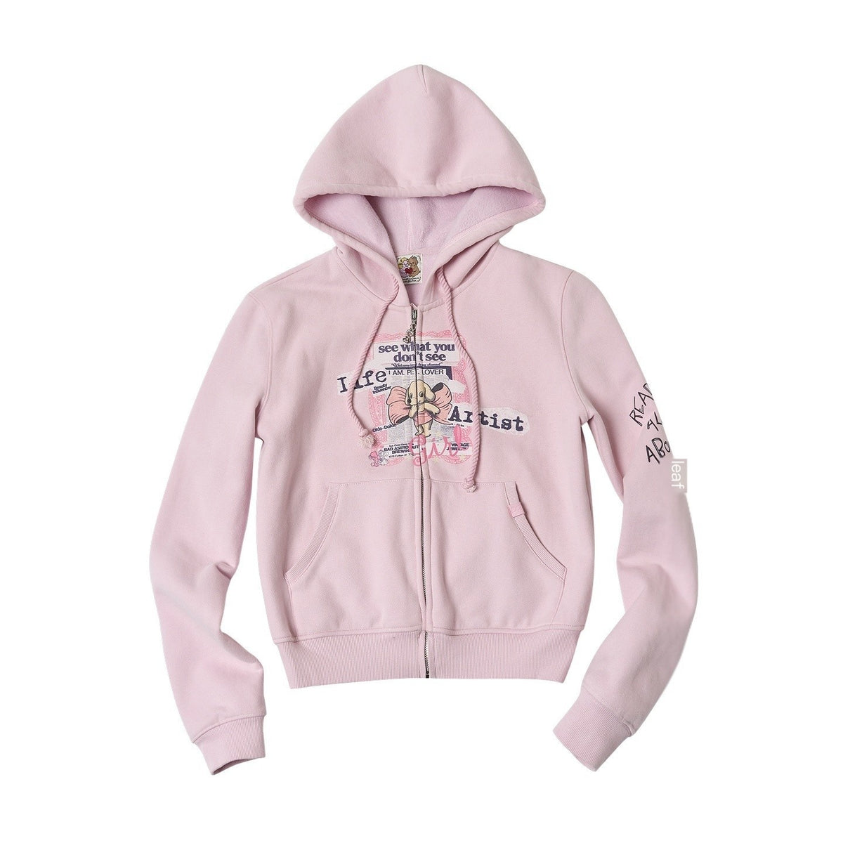 sancco_house_Vintage_Print_Fleece_Lined_Hoodie_Women&