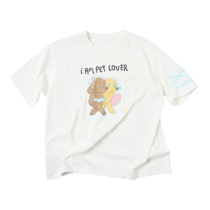 sancco_house_White_Perler_Bead_Puppy_Cartoon_Print_Women&