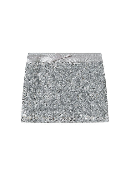 Galaxy Sequin Pencil Skirt