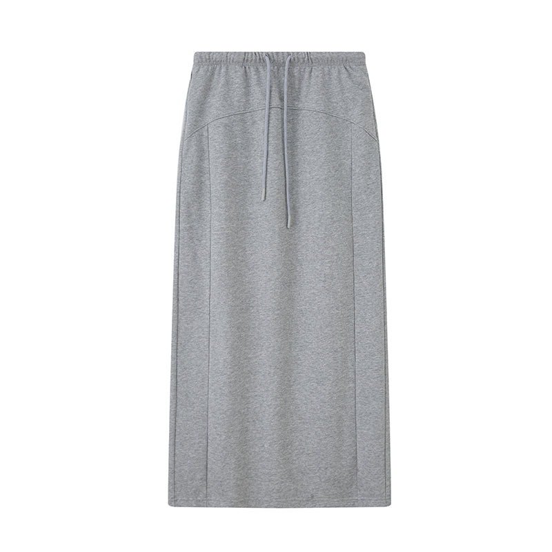 DIDDI MODA Butterfly Off Shoulder Split Hem Hoodie Jogger Skirt Set