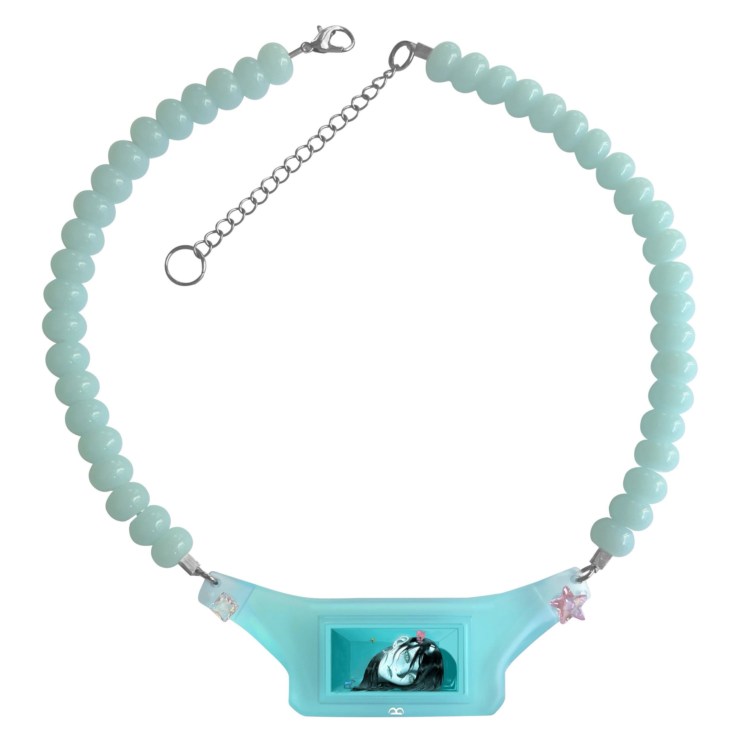 takeabreak_Blue_Crystal_Beaded_Asymmetrical_Jade_Pendant_Women&