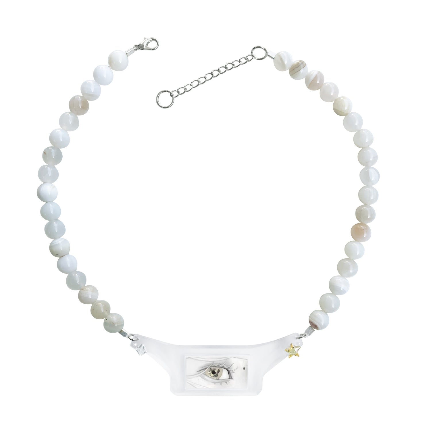 takeabreak_Blue_Crystal_Beaded_Asymmetrical_Jade_Pendant_Women&