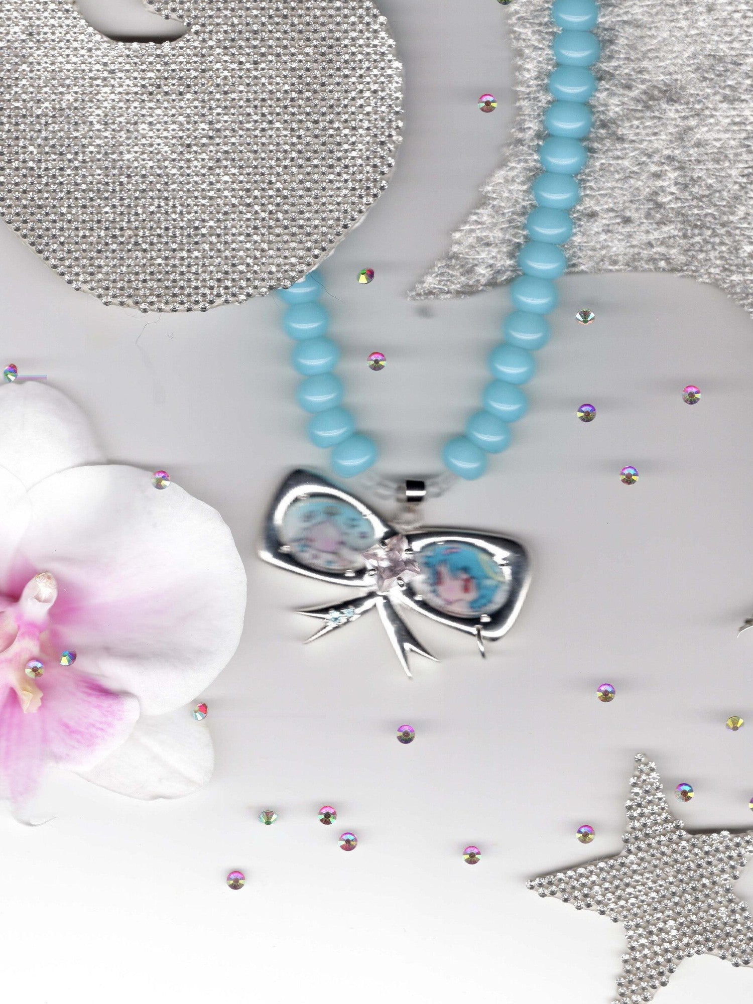 Cute Bow Angel Motif Women&