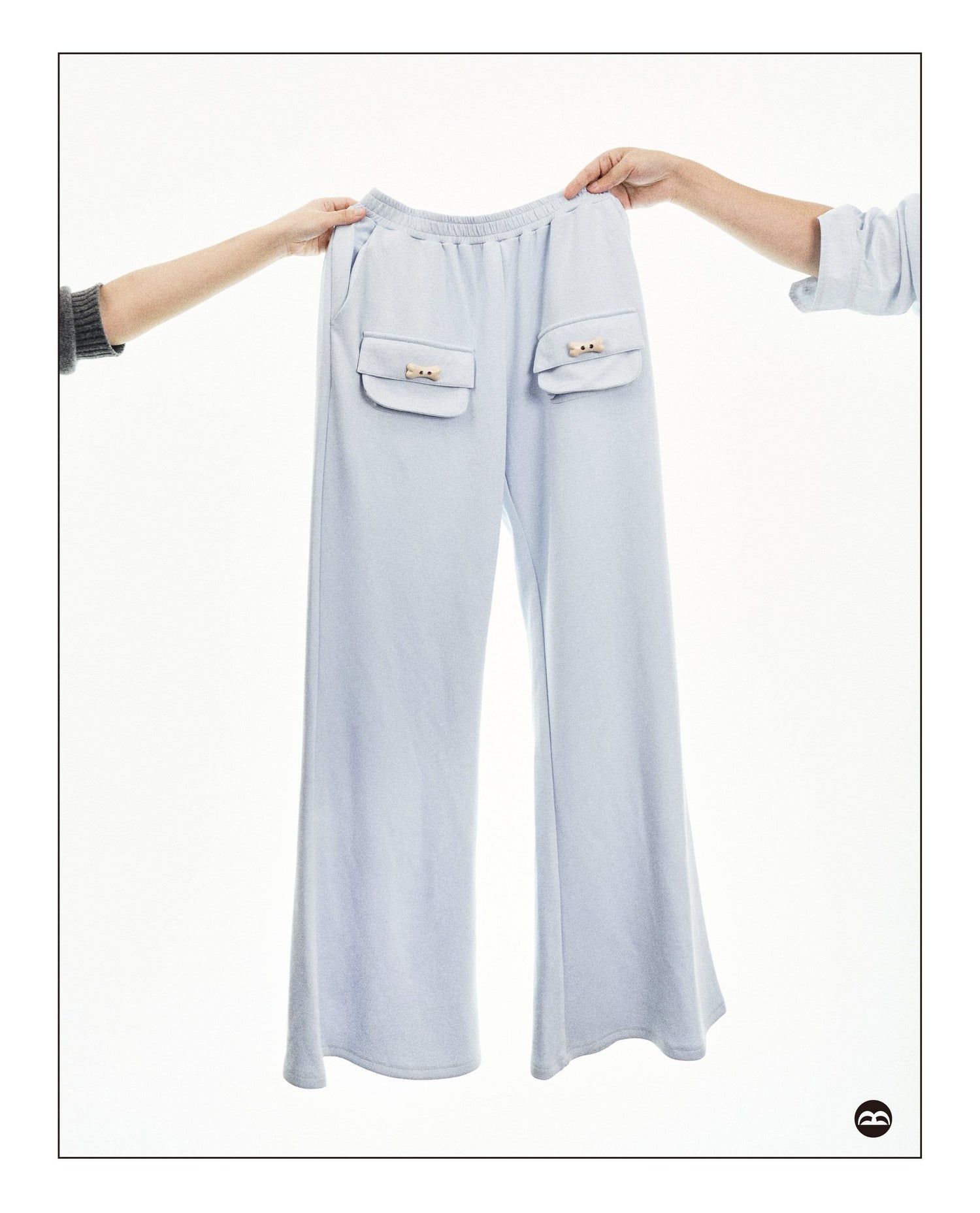 takeabreak_Draped_Aqua_Square_Pocket_Bone_Button_Women&