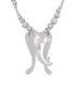 takeabreak Dreamy Dolphin Angel Round Bead Womens Artificial Crystal Necklaces