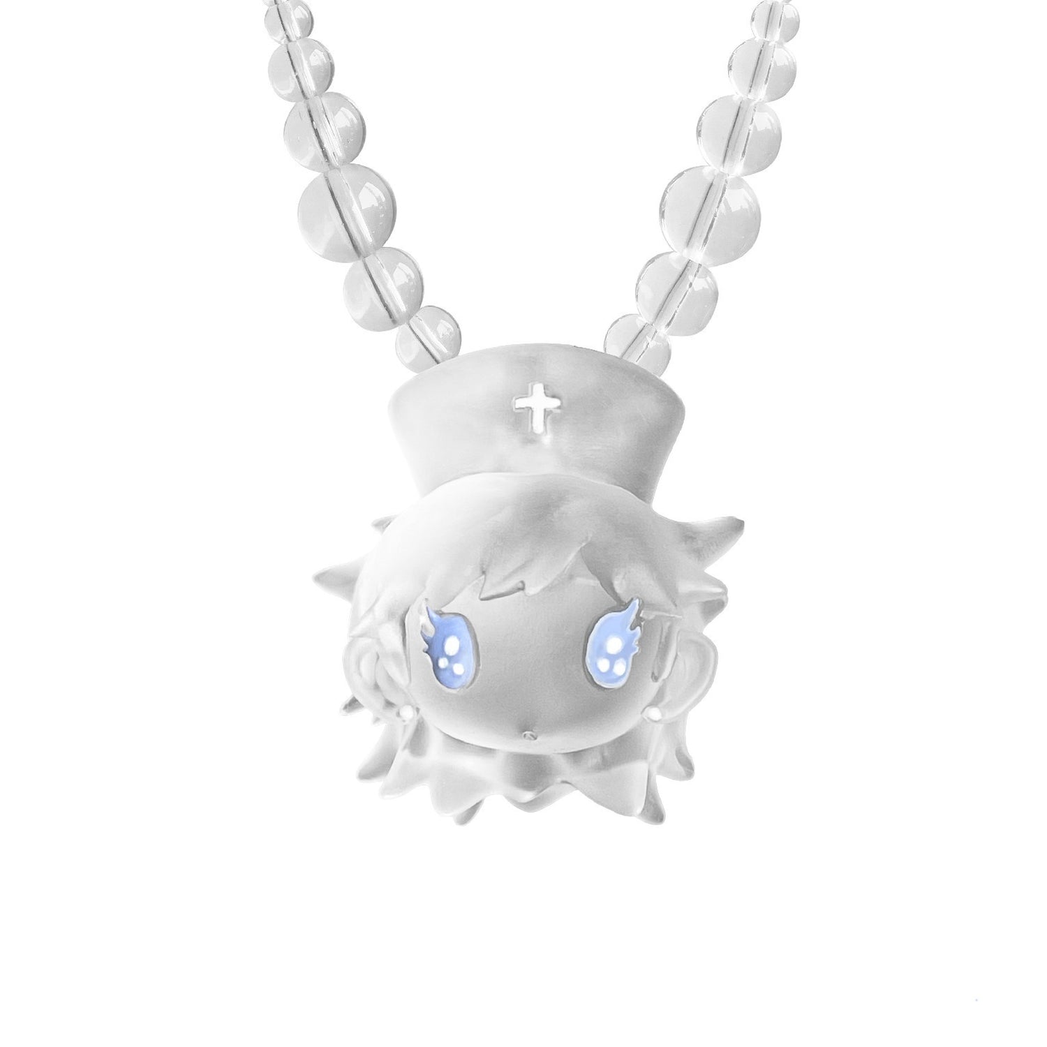 takeabreak Frosted Transparent Nurse Girl Women&
