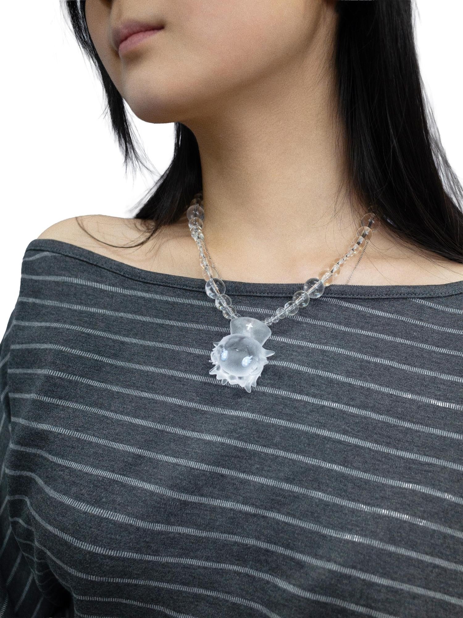 takeabreak Frosted Transparent Nurse Girl Women&