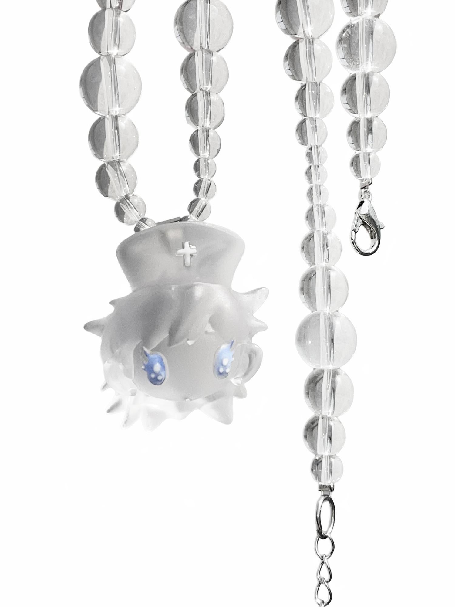 takeabreak Frosted Transparent Nurse Girl Women&