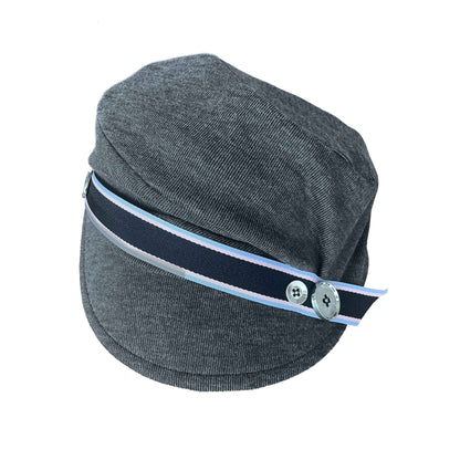 takeabreak_Gray_Korean_Knit_Button_Detail_Octagonal_Women&