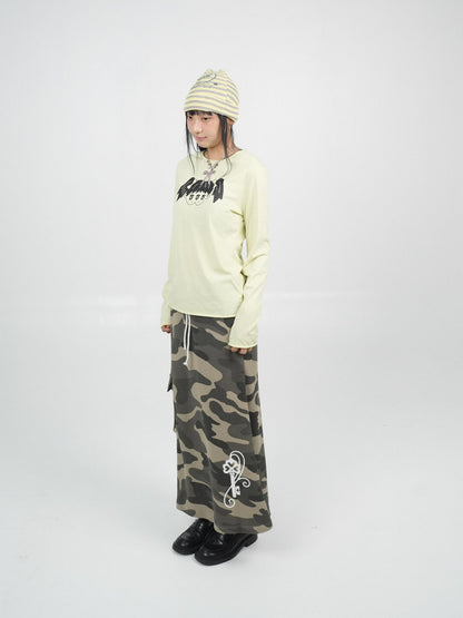takeabreak Light Green Twin Girls Print Slim Fit Women&