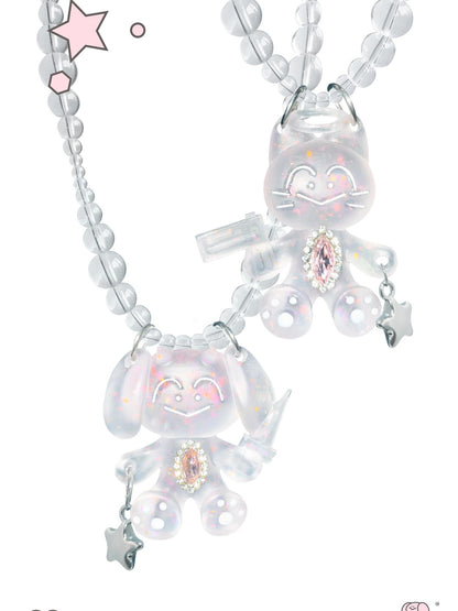 takeabreak Pink Translucent Original Cat And Dog Agent Women&