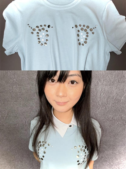 takeabreak Playful Rhinestone Cartoon Big Eyes Women&