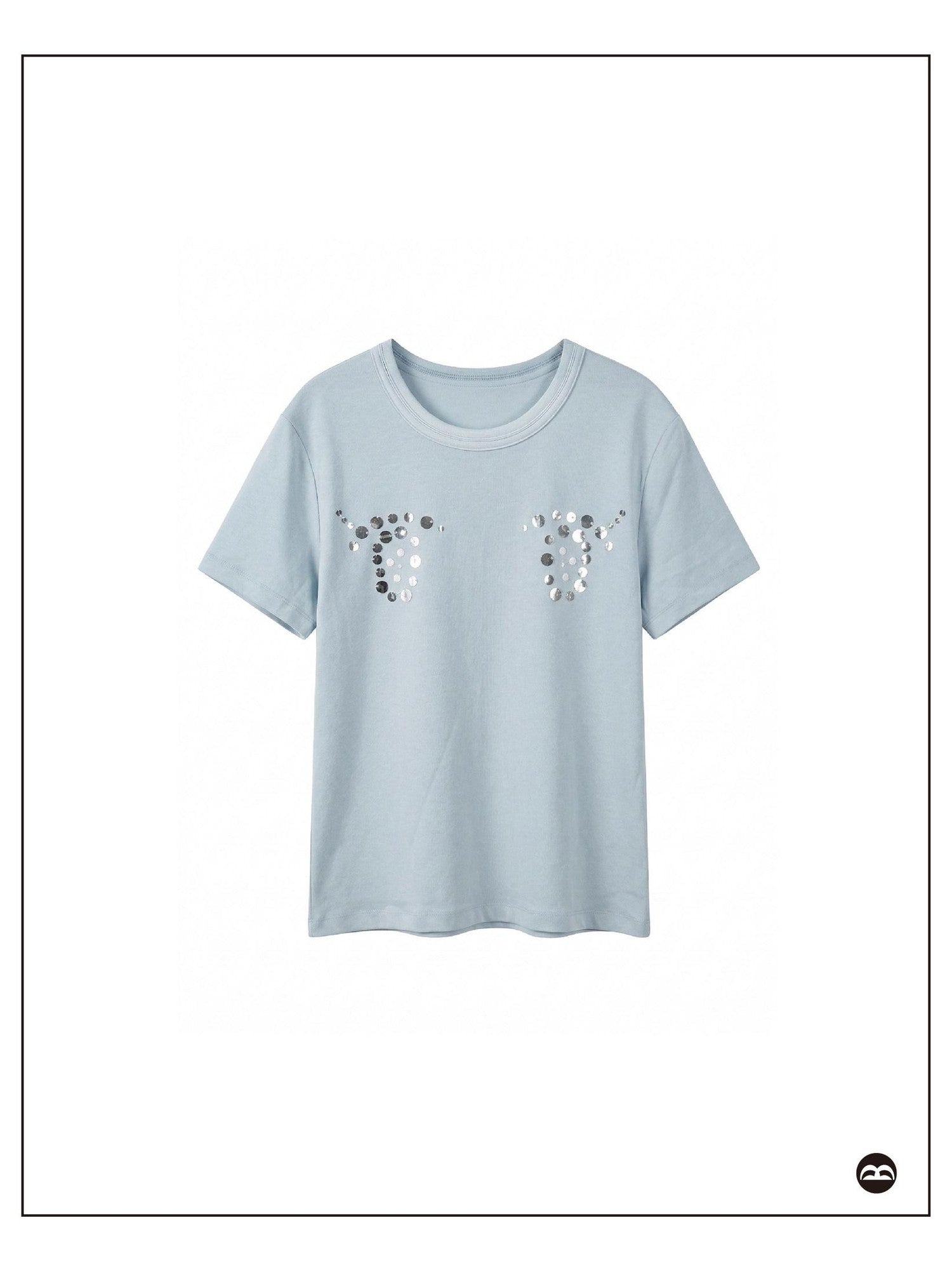 takeabreak Playful Rhinestone Cartoon Big Eyes Women&