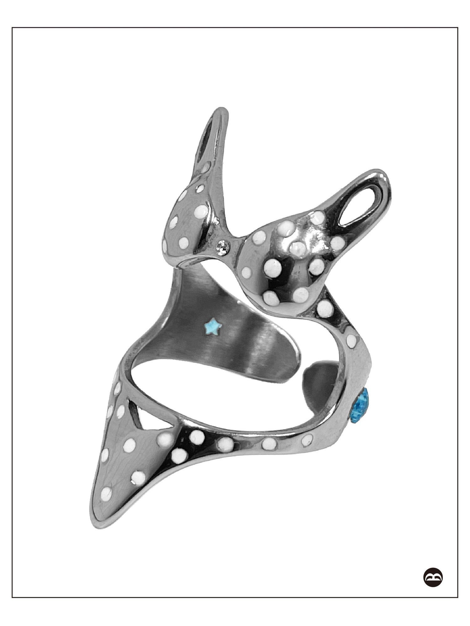 takeabreak Polka Dot Bikini Star Open Punk Women&