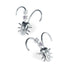 takeabreak Punk Cockroach Zircon Heart Women&