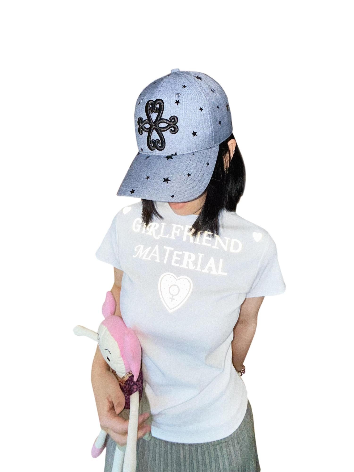 takeabreak Reflective Heart Letter Print Playful Women&