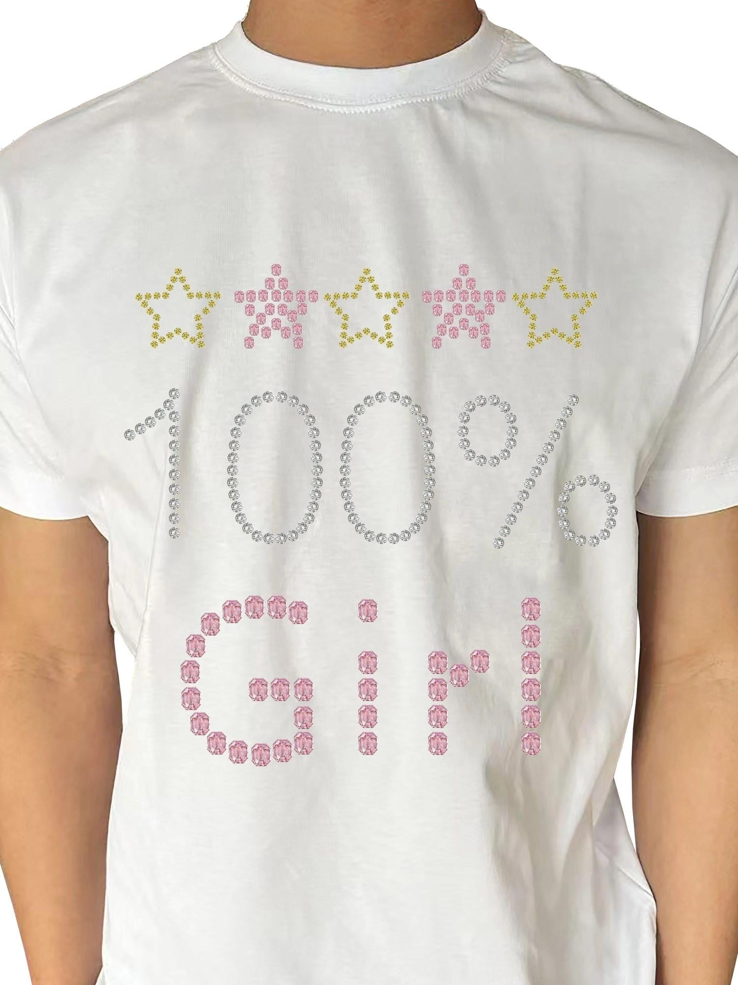 takeabreak Soft White Street Print Hotfix Letters Women&
