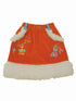 Frufru Gulu Cozy Corduroy Patchwork Midi Skirt For Women