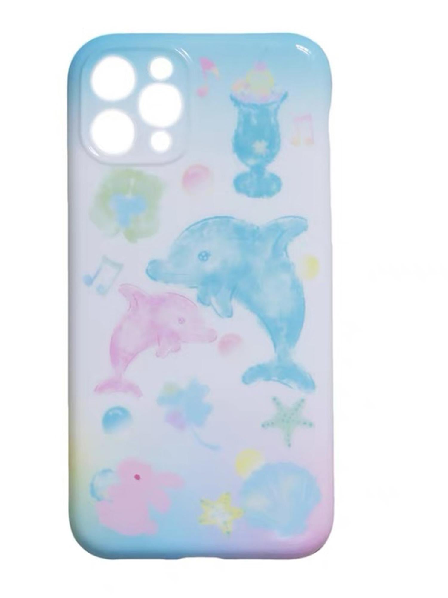 Frufru Gulu Ocean Paradise Cute Cartoon Animal Full Cover Soft Case For Iphone