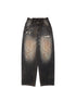 Vintage Distressed Low-Rise Loose Jeans