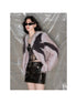 DIDDI MODA Vintage Butterfly Fur Coat Romantic Winter Elegance