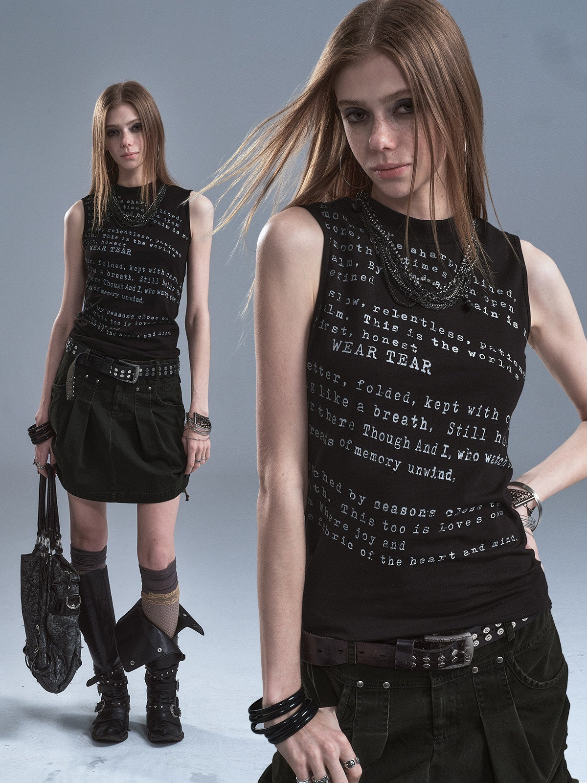 wear_And_tear_Black_High_Neck_Distressed_Letter_Print_Slim_Women&