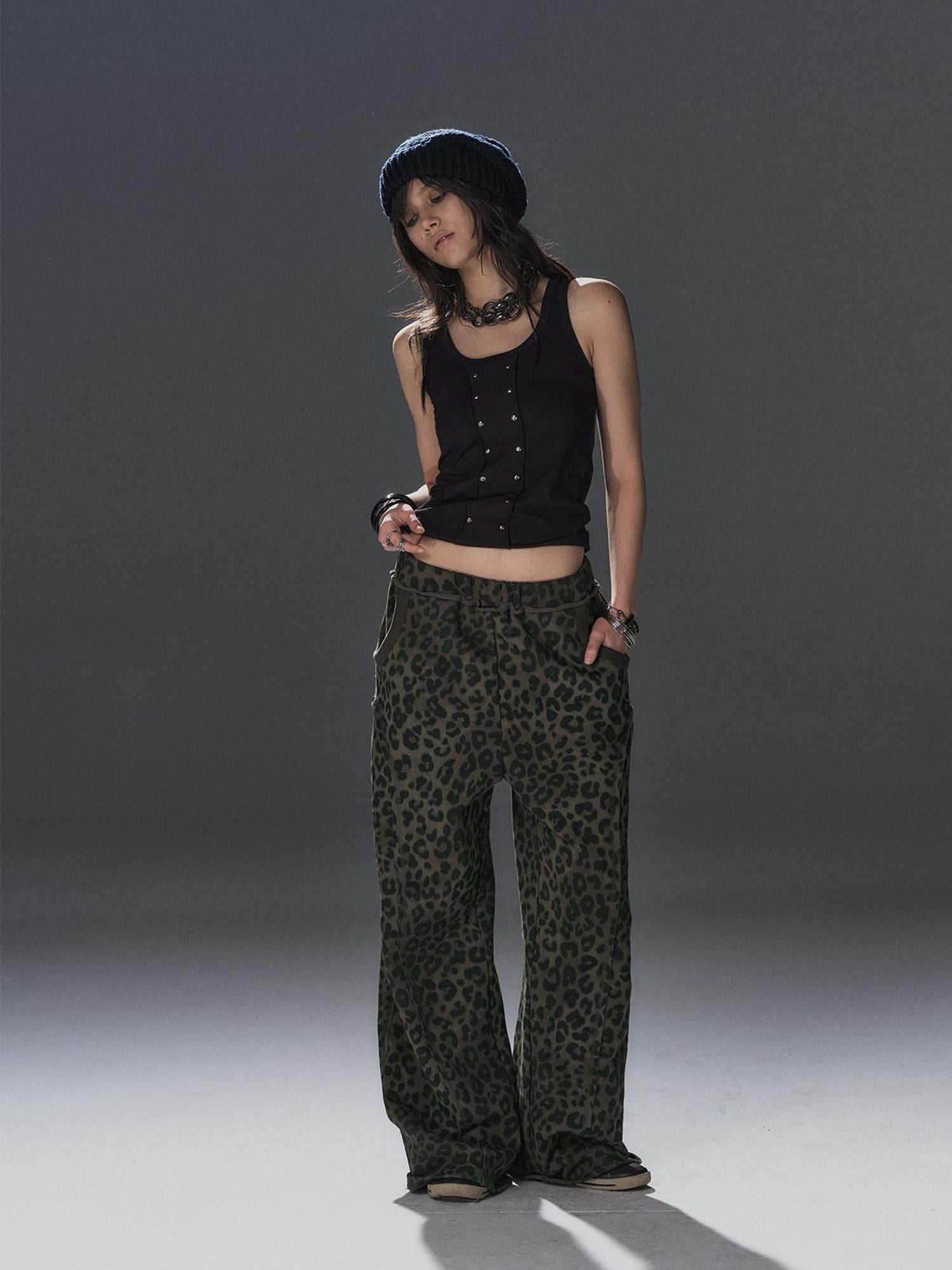 wear And tear Black Rhinestone Frayed Edge Street Punk Stretch Women&