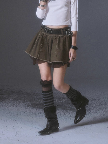 wear_And_tear_Distressed_Mesh_Paneled_Raw_Hem_Denim_Mini_Skirt_MISSTT