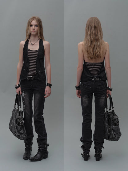 wear_And_tear_Halter_Neck_Layered_Ribbed_Vest_MISSTT