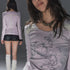 wear_And_tear_Two_Tone_Mesh_Rhinestone_Pleated_Women&