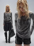 wear_And_tear_V-neck_Punk_Print_Sweatshirt_With_Drawstring_Hem_MISSTT