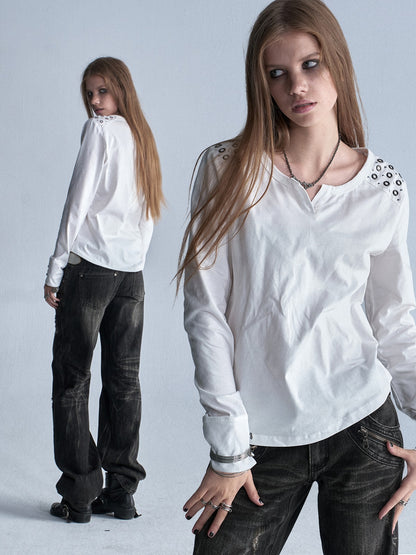 wear_And_tear_V-neck_Rhinestone_Slim_Fit_Punk_Women&