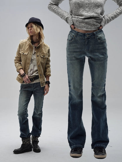 wear_And_tear_Vintage_Blue_Washed_Stretch_Flared_Jeans_MISSTT