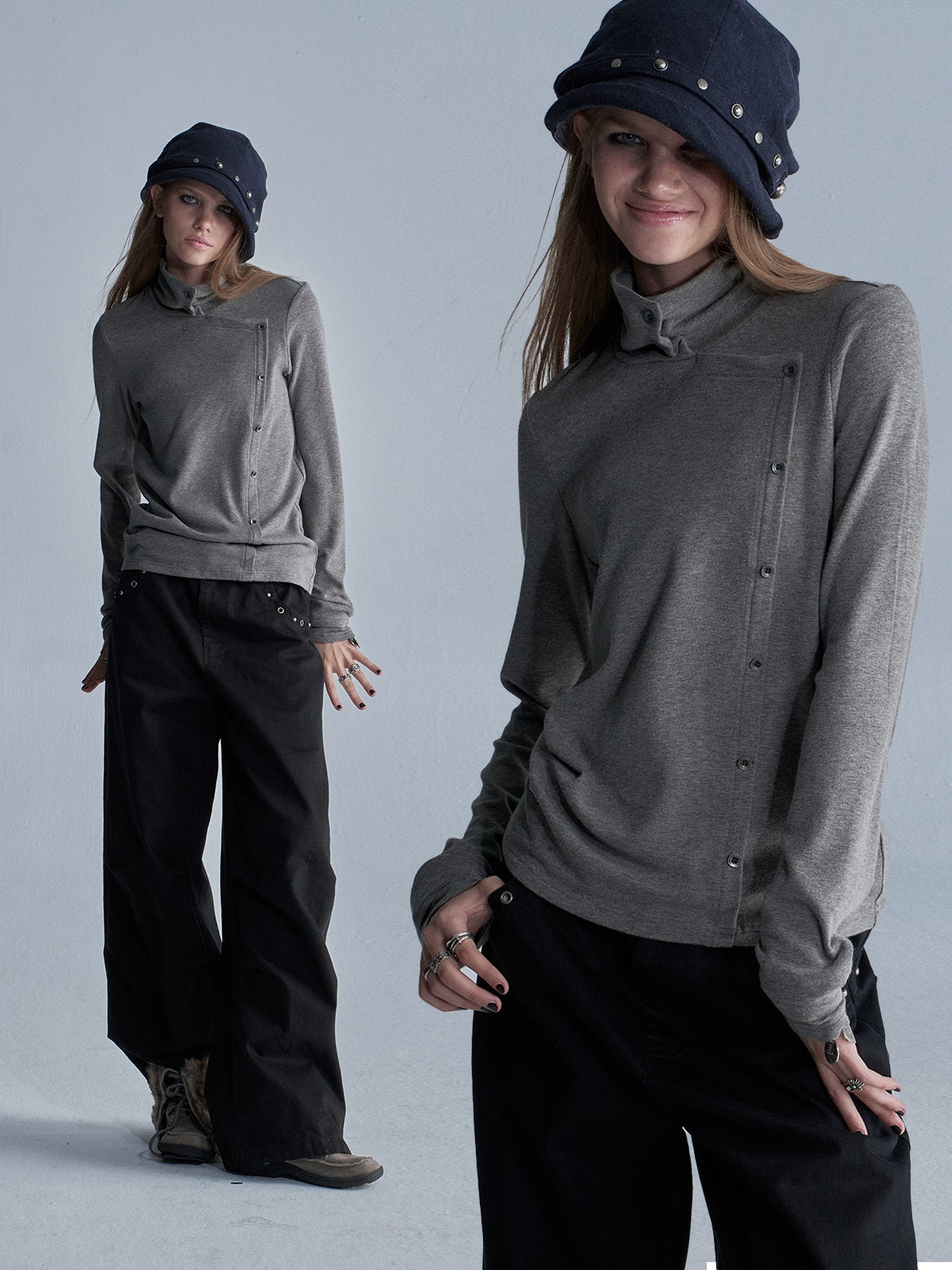 wear_And_tear_Vintage_Buttoned_High_Neck_Slim_Fit_Women&