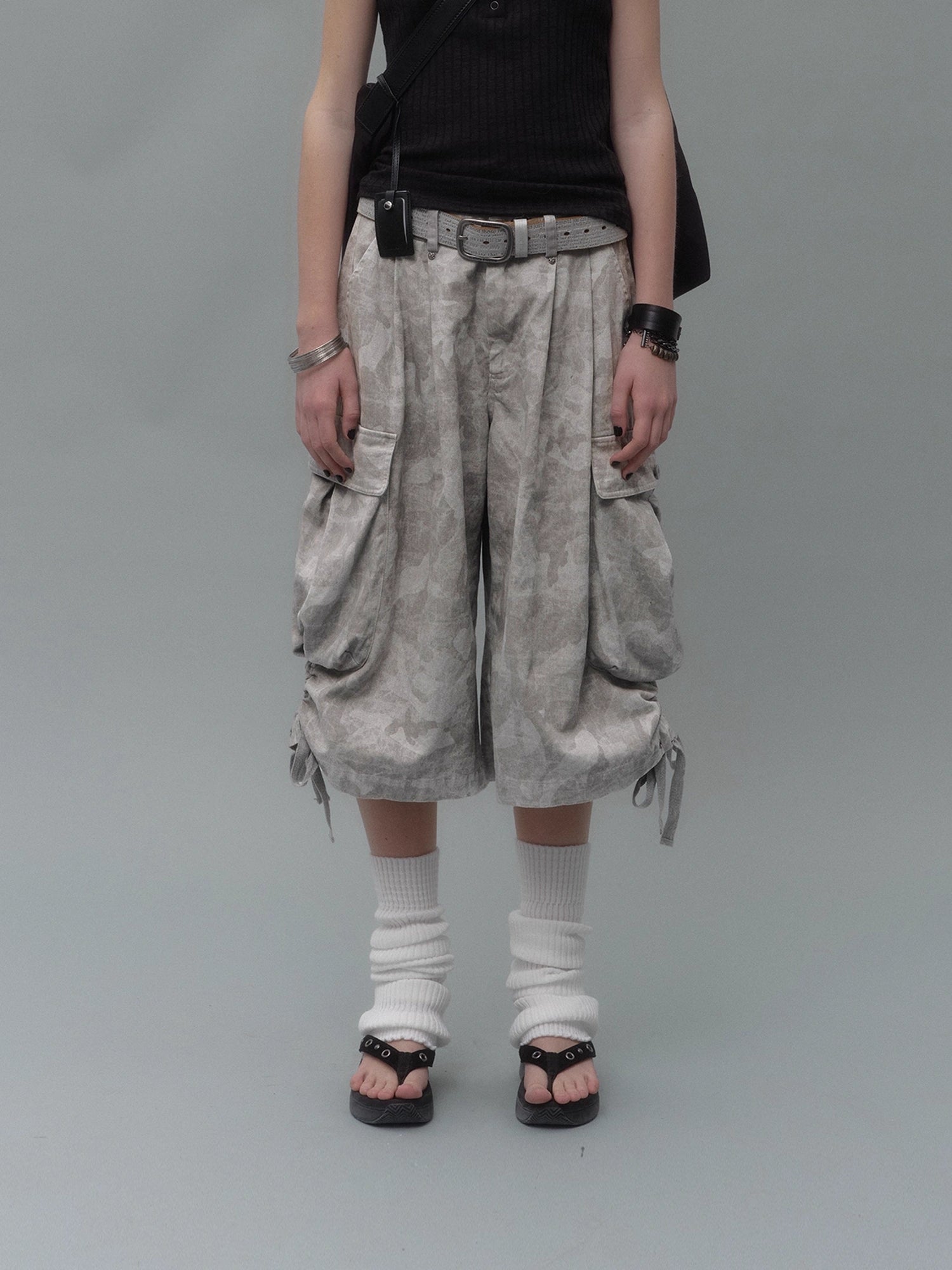 wear_And_tear_Vintage_Camo_Cargo_Shorts_With_Drawstring_Studs_MISSTT