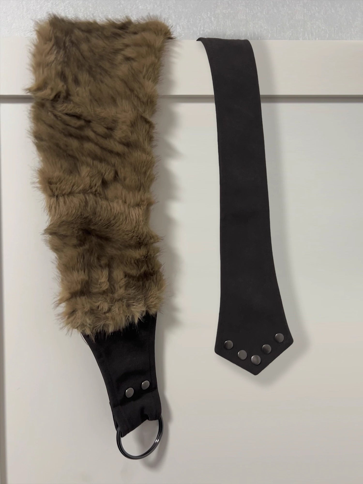 wear_And_tear_Vintage_Two_Tone_Faux_Shearling_Y2k_Studded_Belt_MISSTT